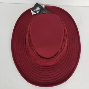 Tilley Airflo SPF50+ Hat Wine sz 8
